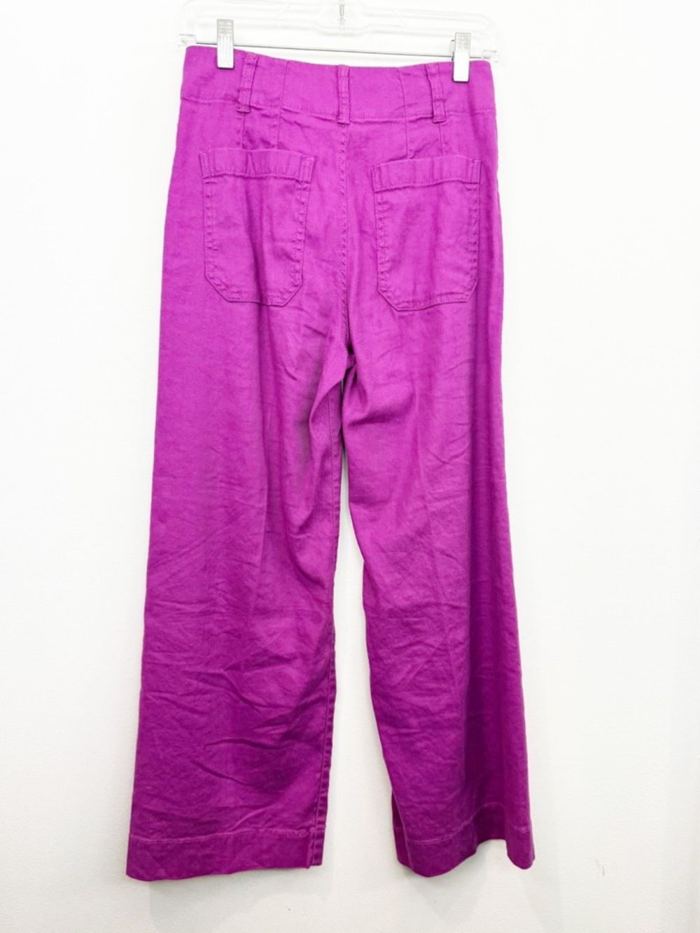 Anthropologie Maeve The Colette Pant Fuscia Size 0 - Picture 7 of 8